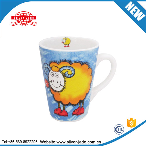 sublimation coffee mugs for South America market with full decal
