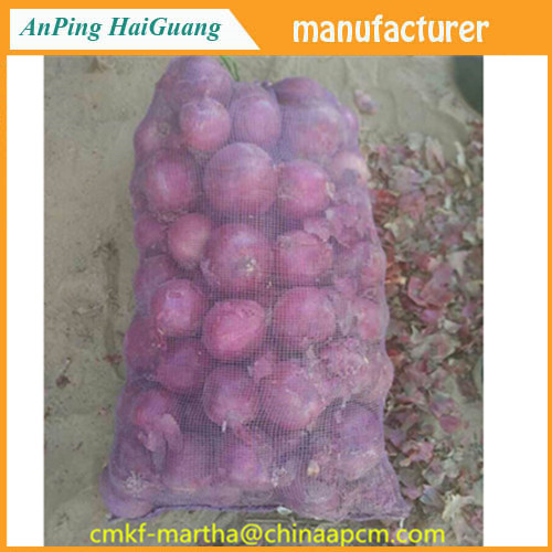 onion potato tubular mesh bag direct from china factory