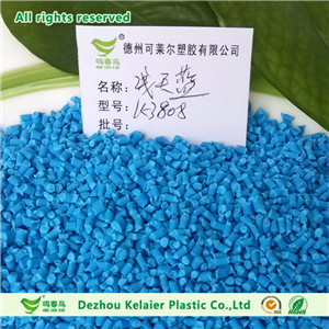 K-3808 China blue color masterbatch pellet factory 
