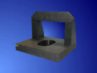 Hight precision granite machinery component of customer 