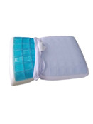 Cool Gel memory foam travel pillow