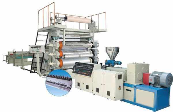 PVC Artificial Marble Board/ Imitated Decorative Wall Panel Extruder Machine