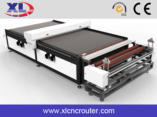 XL1830 auto feeding fabric CO2 laser cutting machine price