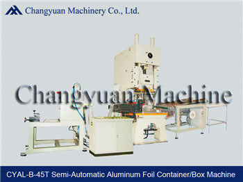  Semi Automatic Aluminum Foil Container Making Machine