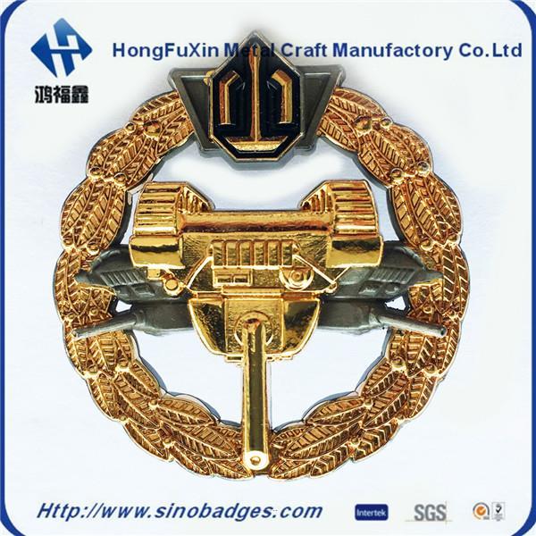 HongfuxinIron 3D engraving Custom badge 