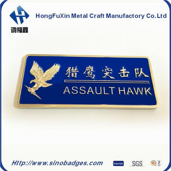 HongfuxinSteel 3D engraving Honor Medal 