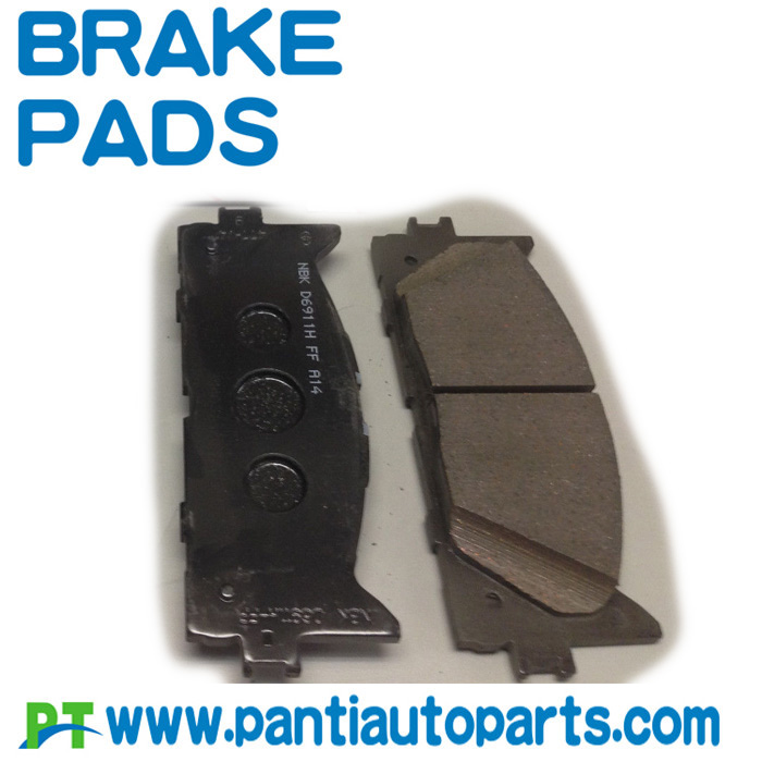 top quality sintered brake pad for toyota 