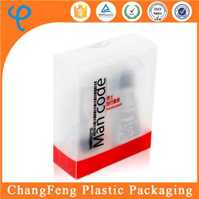 Factory Direct Beautiful PP Plastic Makeup Packaging Box with Clamshell Packing