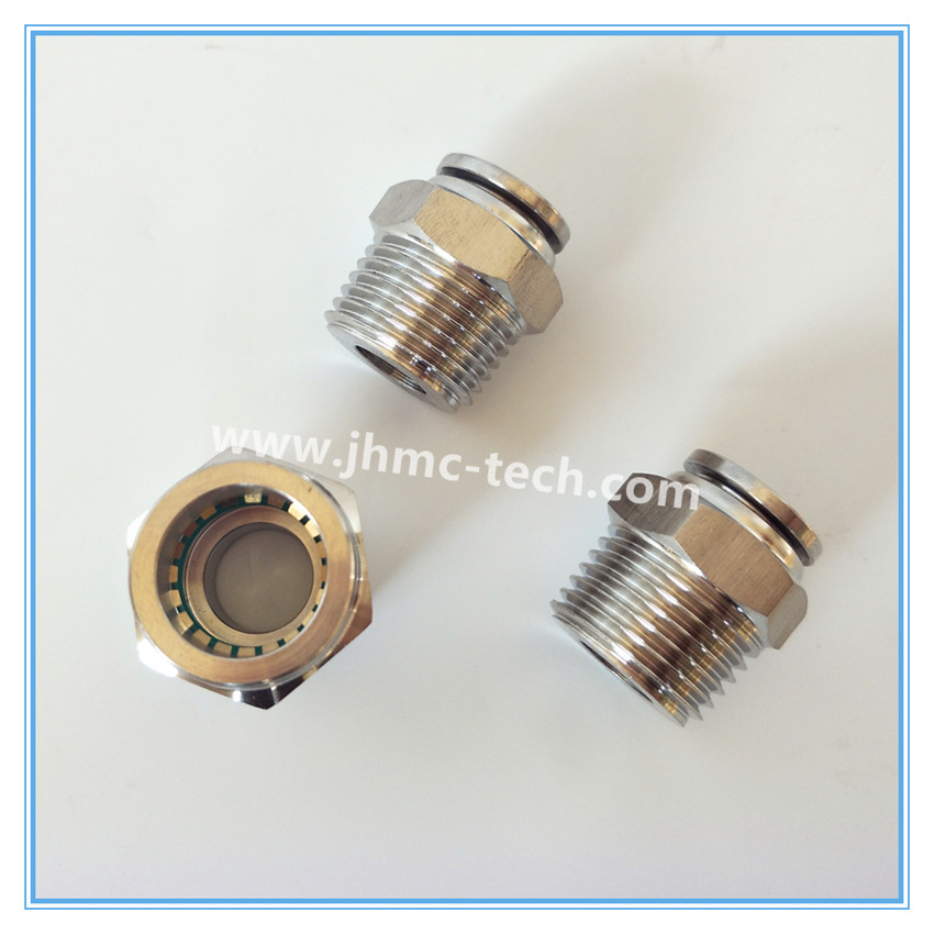 Stainless Steel Straight Male Pneumatic Fittings