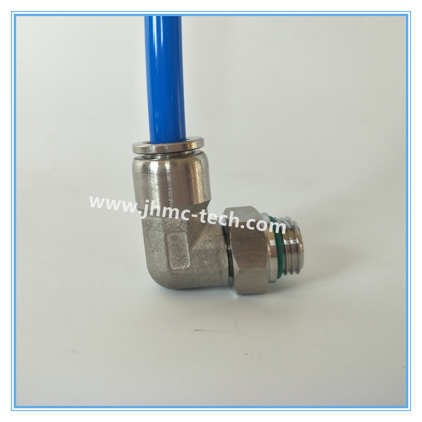 Stainless Steel G thread Elbow Male Pneumatic Fittings