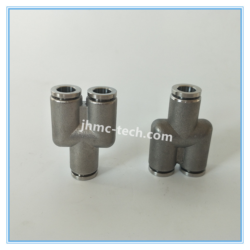 Stainless Steel Union Y Pneumatic Fittings