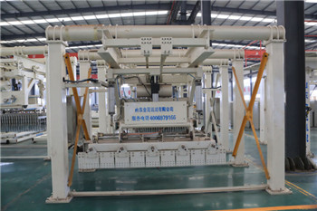 Mobile tunnel kiln scraping type upper and lower stacking machine