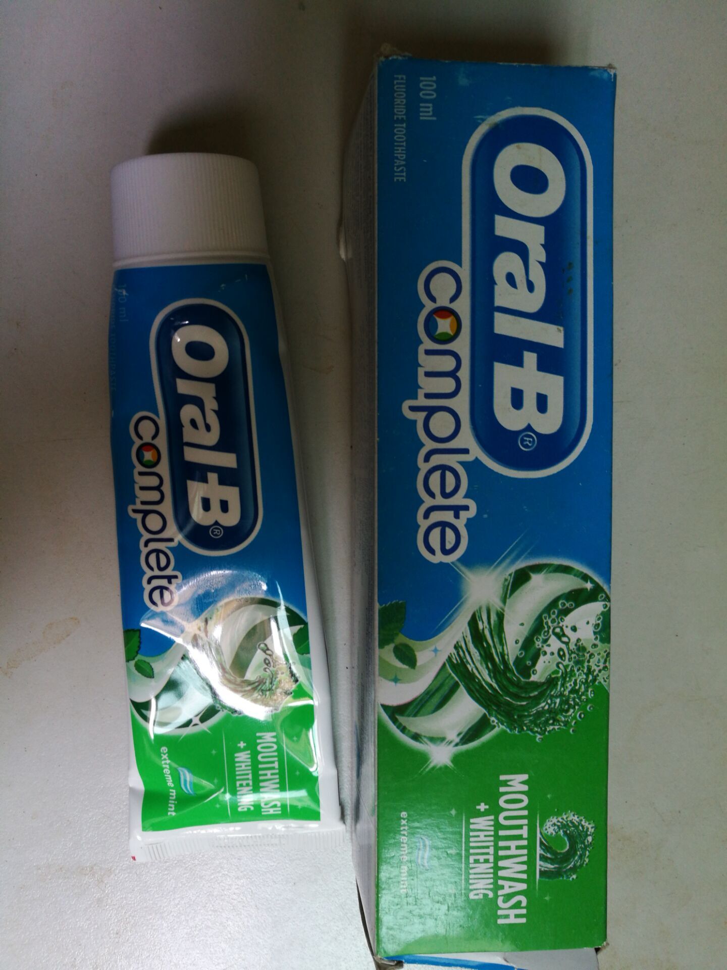 oral b toothpaste