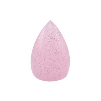 3D Silicone Pink Egg Shaped Beauty Foundation Blender Applicator Makeup Sponge