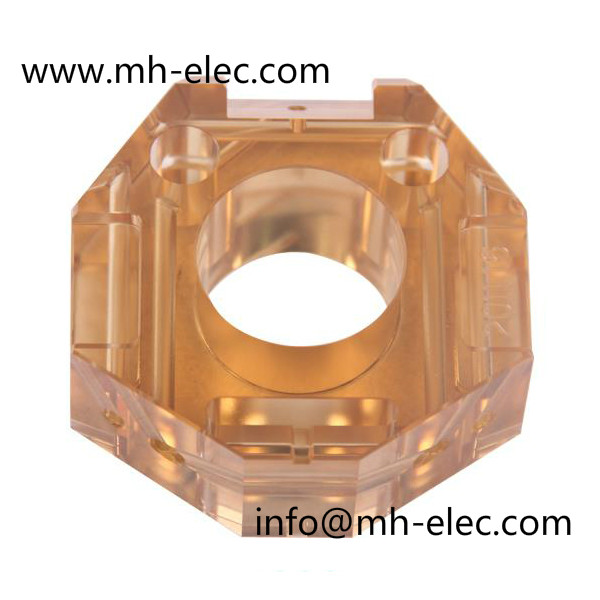 50毫米激光陀螺激光陀螺高精度超光滑激光陀螺惯性光学组件精密光学棱镜用于环形激光陀螺仪