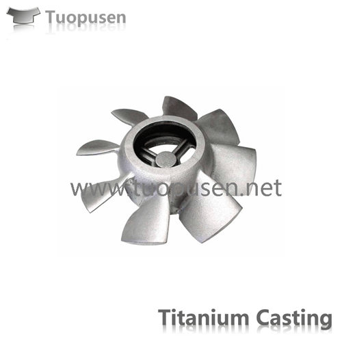 titanium casting parts Titanium impeller Gr2 high corrosion resitance