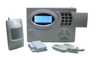 GSM and Landline Auto Switch Alarm System 