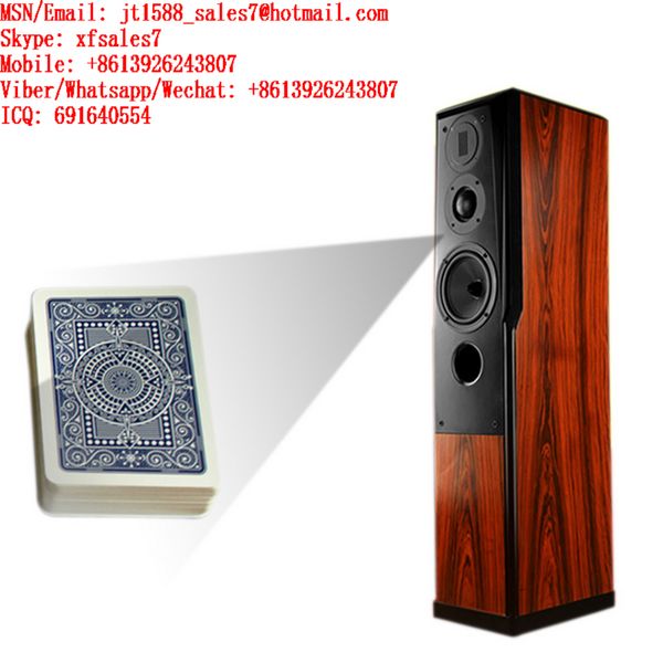 XF Hi-Fi Музыкальная Панель Усилителя Голоса с Инфракрасной Камерой Для Сканирования Отмеченных Игровых Карт Для Анализатора Покера / игр казино кости / волшебные кубики трюк / волшебные кубики устано