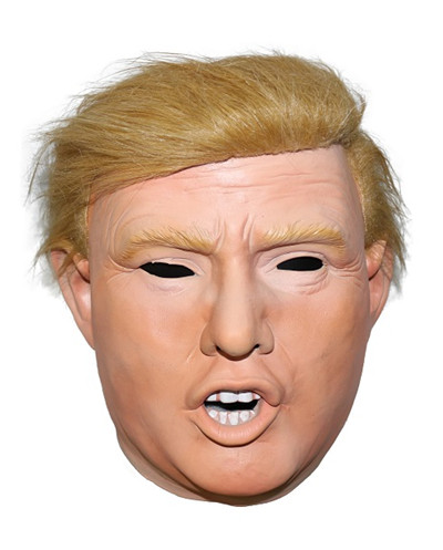New Realistic Carnival Celebrity Masquerade Face TV President Donald Trump Mask