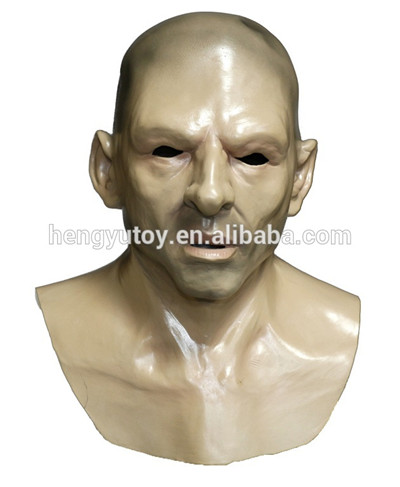 High quality Man Lifelike Male rubber gum Disguise latex Realistic mask