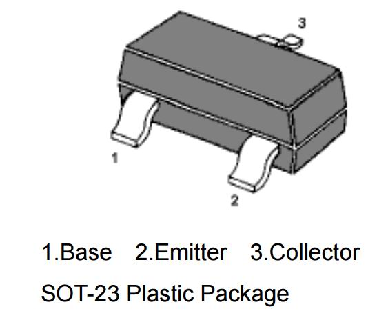 PNP кремниевые эпитаксиальные плоские транзисторы MMBT9012