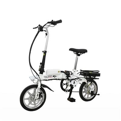 14 Inch Magnesium Integrated Wheel Small Folding Electric Bike
