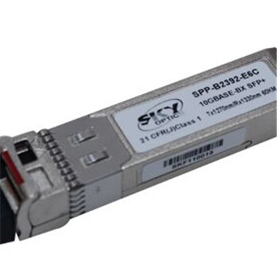 Stable transceiver 10GBASE-BX SFP+ BiDi ZR  LC Tx1270nm Rx1330nm 60km