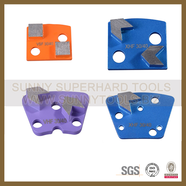 Trapezoid Grinding Shoes floor grinding tools