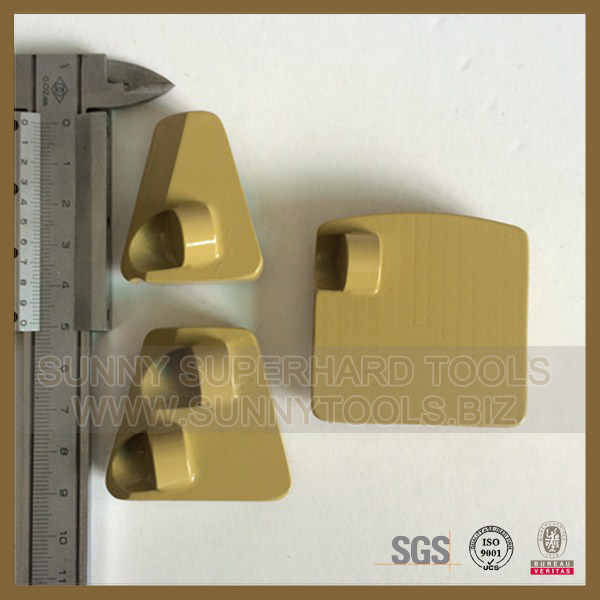 Redi Lock diamond PCD Floor Scraper Shoes for Concrete Grinding Machine