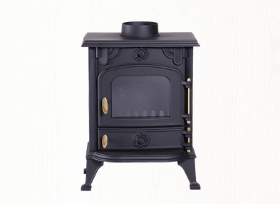 cast iron clean buring stoves with high-temperature resistant glass for heating