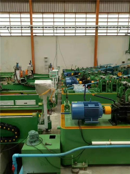 stair railing pipe making machine production line
