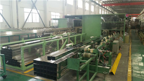 stainless steel square pipes and rectangle pipes/pipe polishing machine