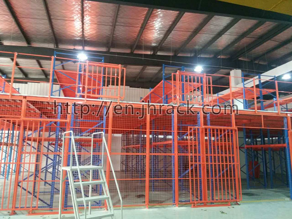 Supply of steel structure Mezzanine flooring with Multi-tier racking cheap metal rack
