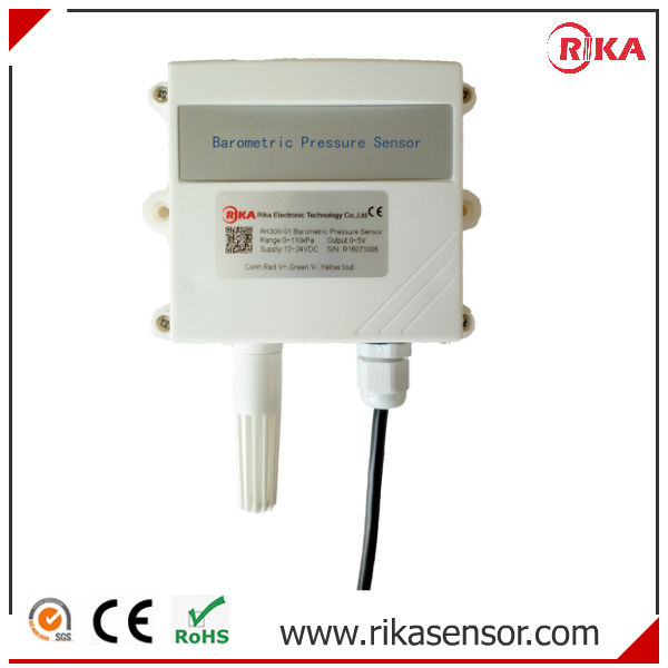 Indoor Wall-mounted Weather Station Barometric Pressure Sensor
