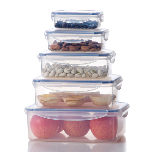 Plastic Airtight Food Storage Containers and lunch box Set of 10