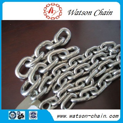 G40 SUS304/SUS316 calibrated stainless steel chain