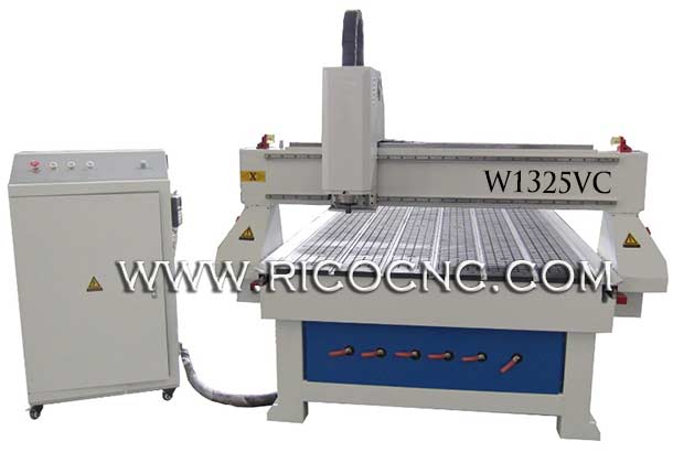 RICOCNC 3D Wavy Board Carving Machine MDF Wall Panels Cutting CNC Router W1325VC