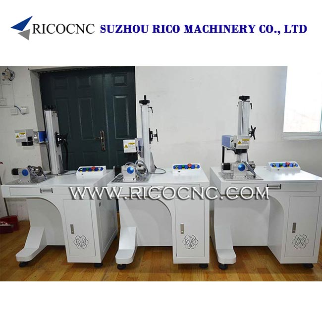 RICOCNC Tabletop Laser Marking Machine CNC Laser Mark Tool with Rotary Equipment