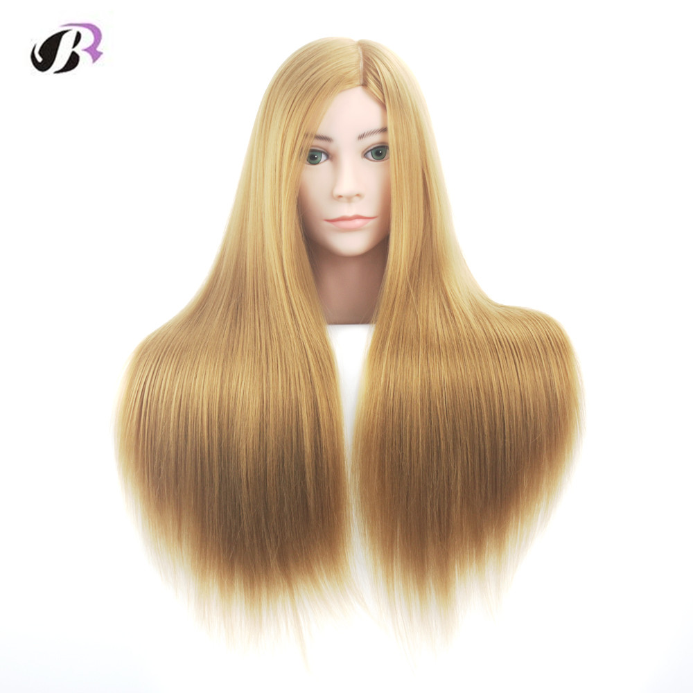 26Training Mannequin Head For Hairdresser Wig Manik Hairdressing Dummy Doll Heads Human Hair Styling Mannequins Training Doll