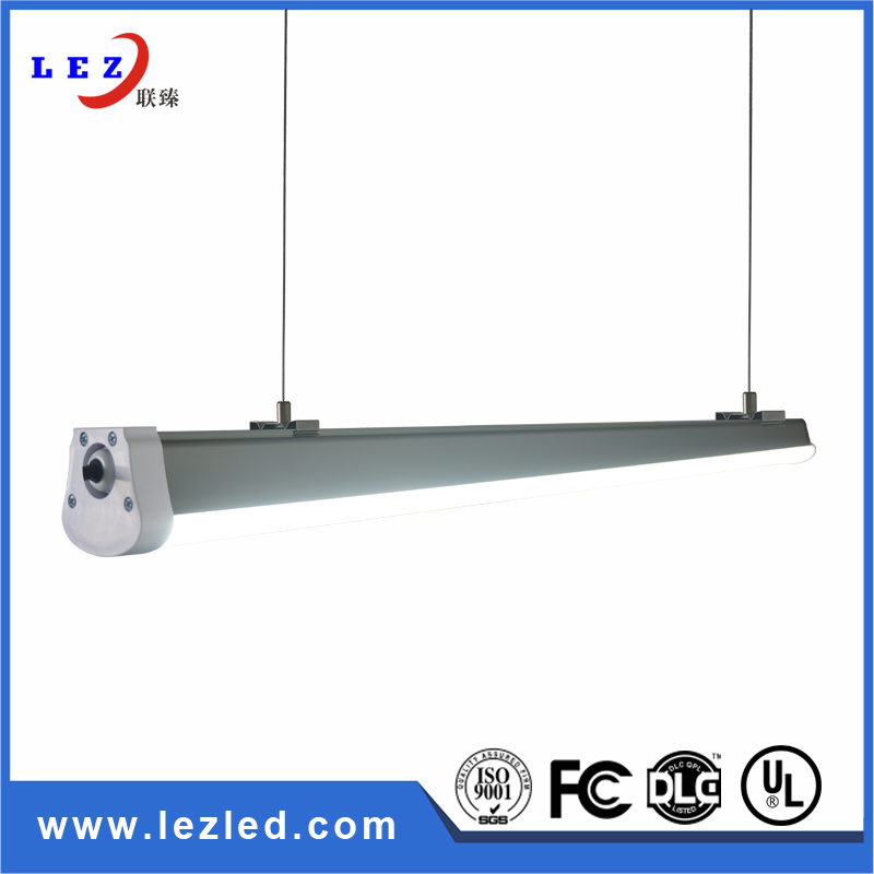 led ip65 waterproof tube batten 40w 4ft led tri-proof linear lighting