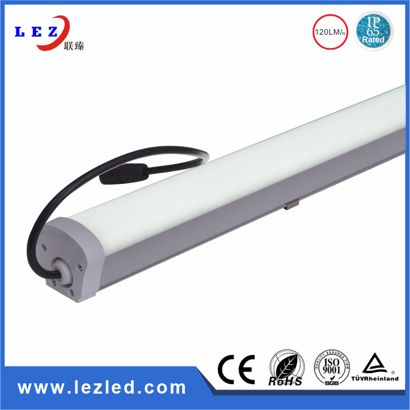 CE UL approved emergency 1200mm 40w ip67 led tri-proof light