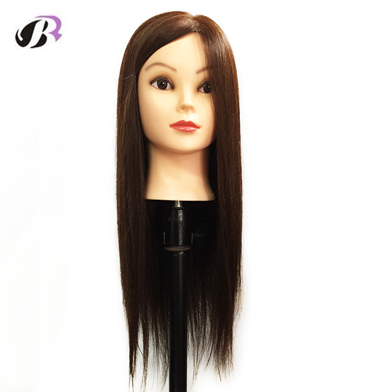 Hot Sale Mannequin Head For Hairdresser Wig Manik Hairdressing Dummy Doll Heads Human Hair Styling Mannequins Training Head