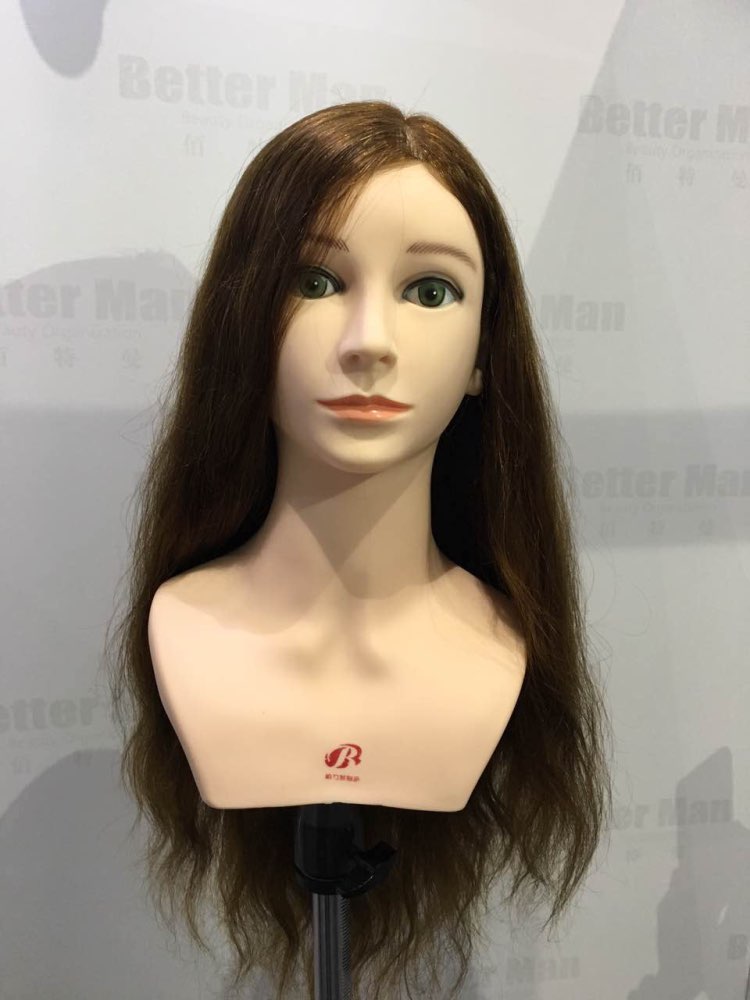 Mannequin Training Head With Natural Human Hair Manikin Training Head Hairdressers Practice Mannequin Head Dummy With Shoulder