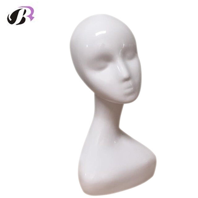 Mannequin Display Head Female Mannequin Head For Wigs And Hat Display Fashion Realistic Female Plastic Head Sale