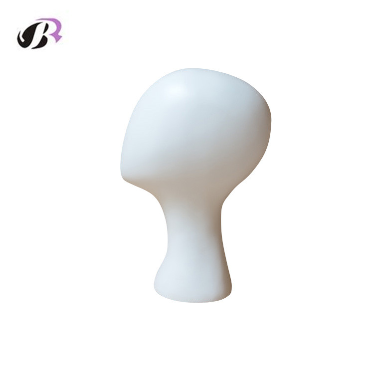 Fashion Female Mannequin Display Head for Wigs /Hat /Jewelry Model Quality White Fiberglas Mannequin Without Hair 