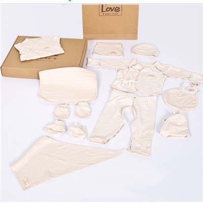 Organic Cotton New Born Baby Clothes Gift Set From China