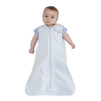 Baby SleepSack 100% Cotton Wearable Blanket, Baby Blue, X-Large