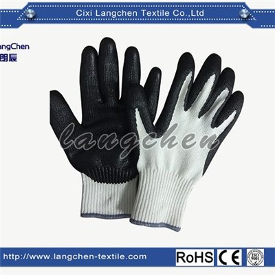 10G HPPE Latex Coated Cut Resistant Glove
