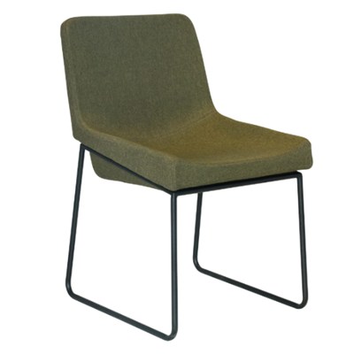 Fabric Seat Metal Leisure Chair