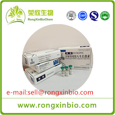 Good quality Injectable Human Growth Hormone HGH Jintropin For Anti Aging/Muscle Growth 100iu/kit